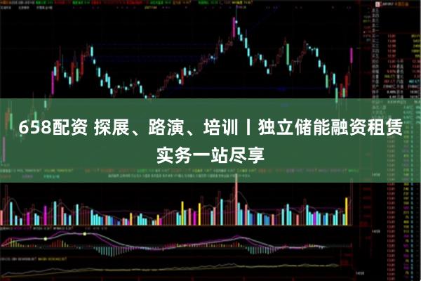 658配资 探展、路演、培训丨独立储能融资租赁实务一站尽享