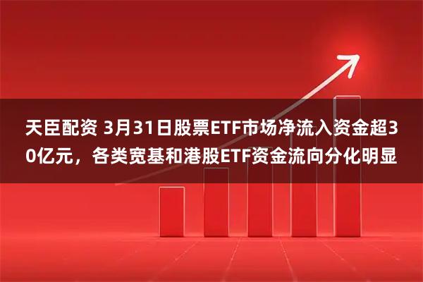 天臣配资 3月31日股票ETF市场净流入资金超30亿元,各类宽基和港股ETF资金流向分化明显